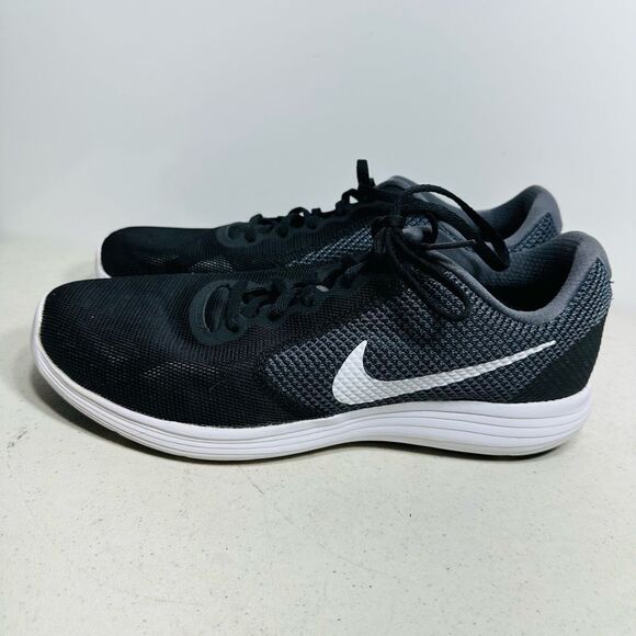Nike Revolution 3  Mens Black Athletic Running Shoes Sneakers 819300 001  11,5 - Picture 4 of 8